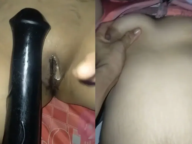 Bồ xinh tươi vú ngon bím múp móc lồn bằng sextoy cực sướng